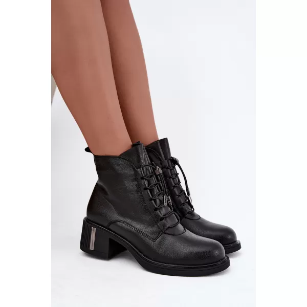  Дамски обувки VINCEZA 89161 ЧЕРЕН 