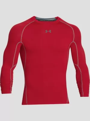 Мъжка компресионна риза UNDER ARMOUR HG LS 1257471-600 ЧЕРВЕНО