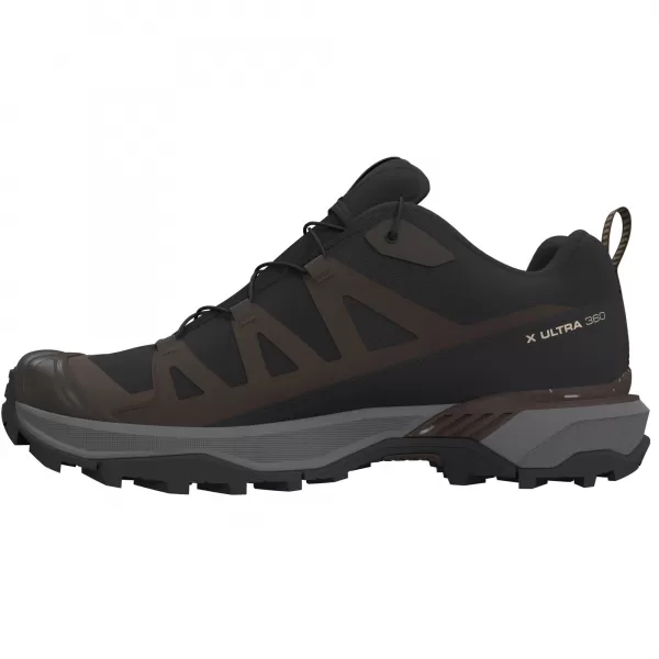  Мъжки обувки SALOMON X ULTRA 360 GORE-TEX L45473300 ЧЕРНА/ТЪМНА ЧАЙКА СИВА/ТЪМНА ЗЕМЯ 