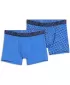 Мъжки боксерки PUMA MEN GRAPHICAL PRINT BOXERS 2P 94780404 СИНЬО КОМБО