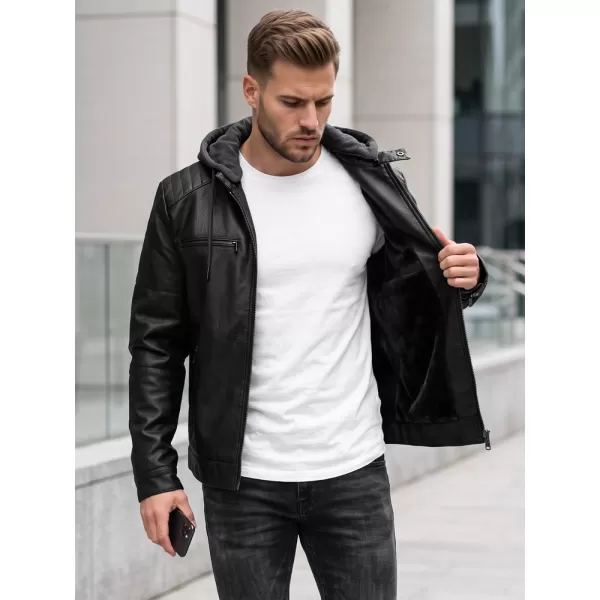  Мъжко яке DSTREET TX5147 ЧЕРЕН 