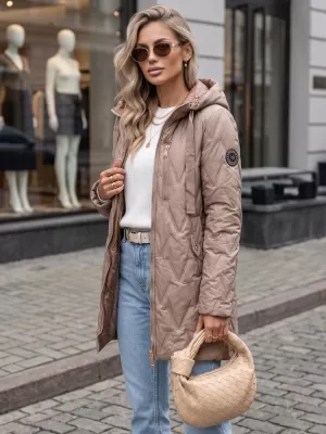 Дамско яке DSTREET TY5767 БЕЖОВО