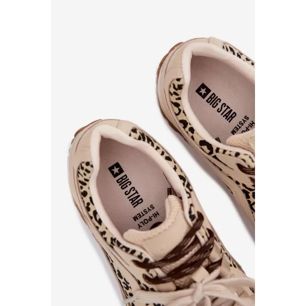  Дамски кецове BIG STAR SHOES TT274549 БЕЖОВО 