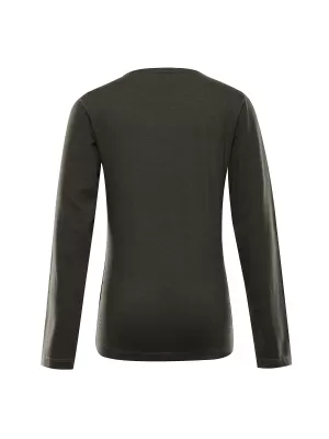 Детска тениска ALPINE PRO LOUSO БРЪШЛЯН ЗЕЛЕН
