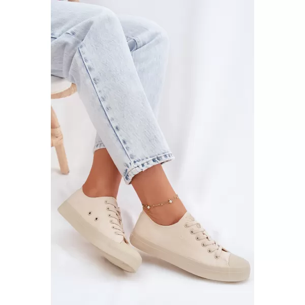  Дамски кецове BIG STAR SHOES TT274121 БЕЖОВО 