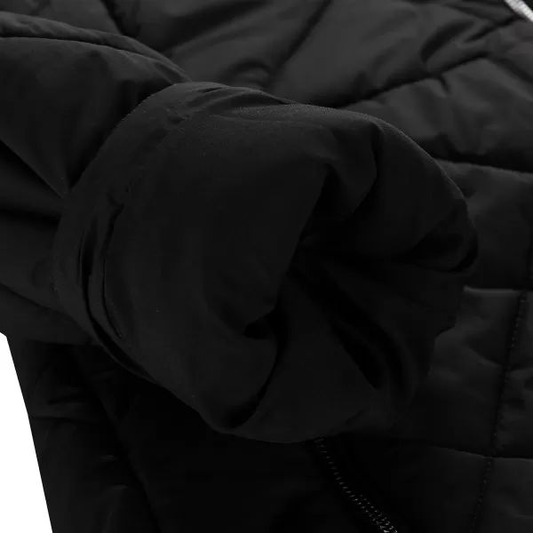  Дамско зимно палто ALPINE PRO STAWA ЧЕРЕН 