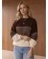 Дамски пуловер DSTREET MY2628 КАФЯВО