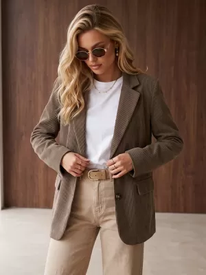 Дамско яке DSTREET PY0160 ФАНГО