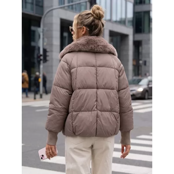  Дамско яке DSTREET TY5820 КАФЯВО 