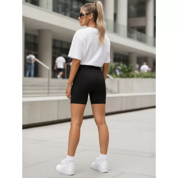 Дамски шорти DSTREET SY0557 ЧЕРЕН 