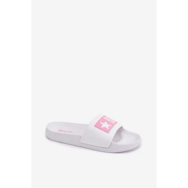  Детски чехли BIG STAR SHOES TT374A002 РОЗОВО/БЯЛО 