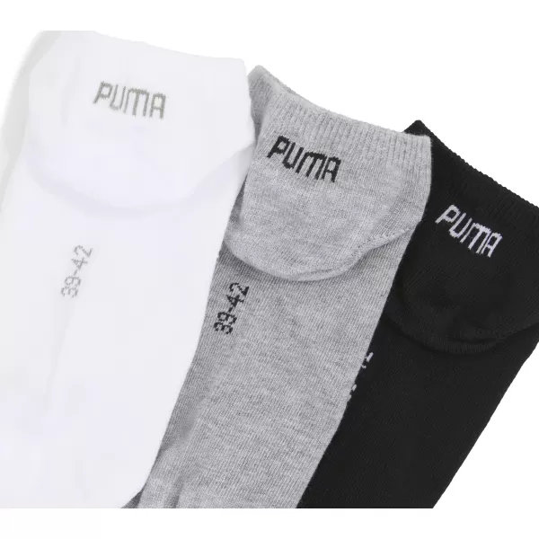  Чорапи PUMA UNISEX SNEAKER PLAIN 3P 93862417 СИВО/БЯЛО/ЧЕРНО 