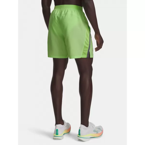  Мъжки шорти UNDER ARMOUR LAUNCH 7'' SHORTS 1382620-712 ЗЕЛЕНО 