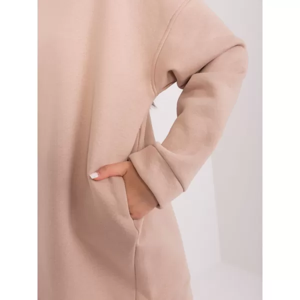  Дамски суичър BASIC FEEL GOOD RV-BL-8042.00P ТЪМНО БЕЖОВО 