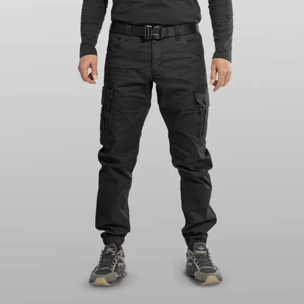  Мъжки панталон PENTAGON INVICTUS TACTICAL JOGGERS K05058 ЧЕРЕН 