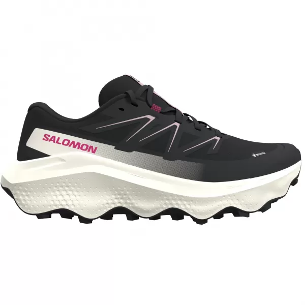  Дамски обувки SALOMON ULTRA FLOW 2 GORE-TEX L49299500 ЧЕРНО/ЗОРНО РОЗОВО/ВАНИЛОВ ЛЕД 