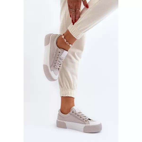  Дамски кецове LEE COOPER LCW-24-31-2178L СИВО 