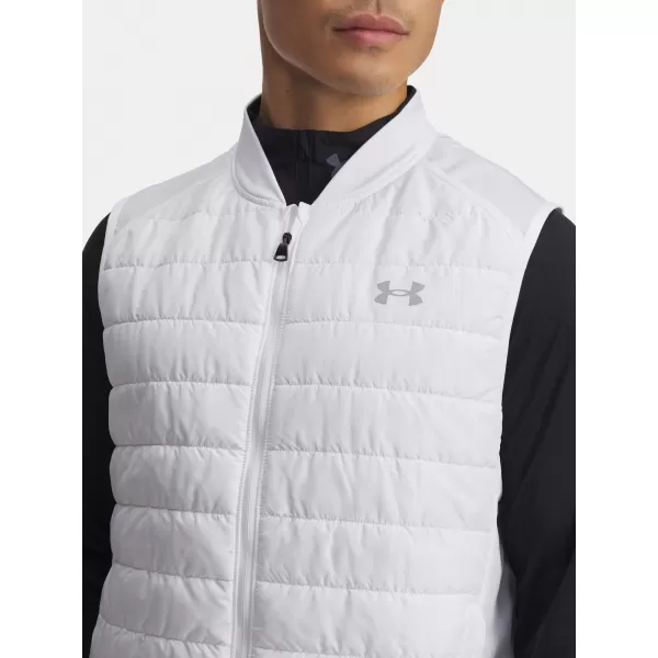  Мъжка жилетка UNDER ARMOUR LAUNCH INSULATED VEST 1380870-100 БЯЛО 