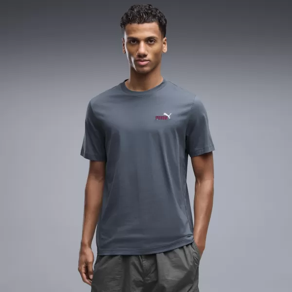  Мъжка тениска PUMA GRAPHICS 2 COLOR SMALL NO. 1 LOGO TEE 68471737 ВЕЧЕРНО СИНЬО 