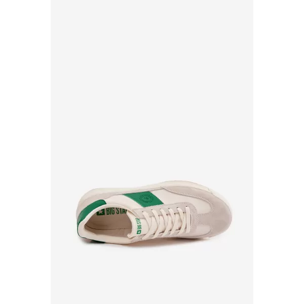  Мъжки кецове BIG STAR SHOES TT174041 БЕЖОВО 