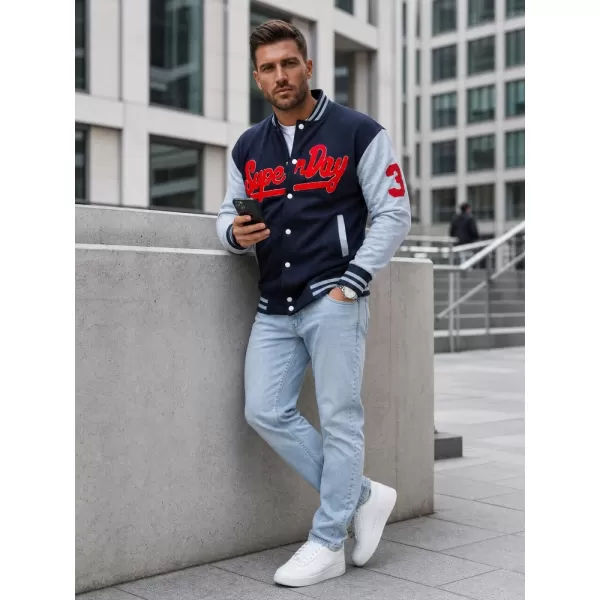  Мъжки суичър DSTREET BX5443 ТЪМНО СИНЬО 