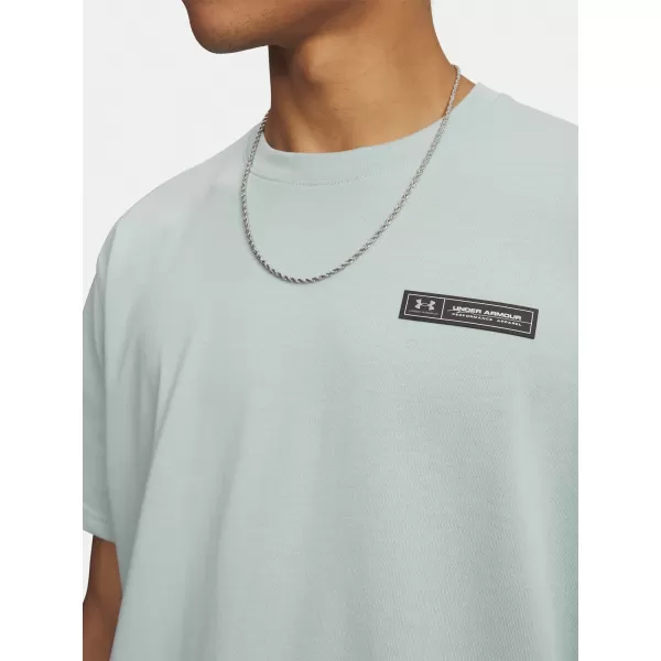  Мъжка тениска UNDER ARMOUR HW ARMOUR LABEL SS 1382831-477 СИНЬО 