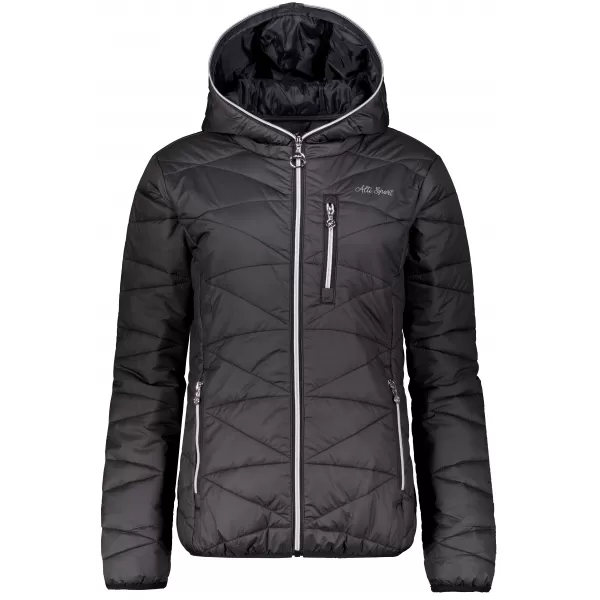  Дамско зимно яке ALTISPORT IVORY ЧЕРЕН 
