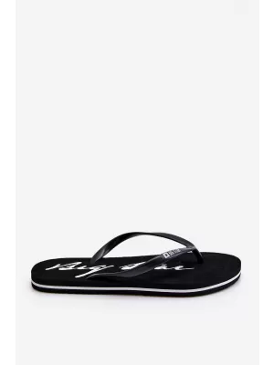 Дамски джапанки BIG STAR SHOES LL274761 ЧЕРЕН