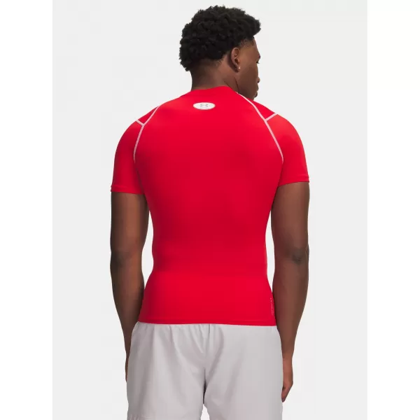  Мъжка тениска UNDER ARMOUR UA HG ELITE COMP SS 6015382-600 ЧЕРВЕНО 