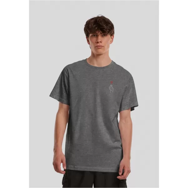  Мъжка тениска URBAN CLASSICS TB8997-00091 ВЪГЛЕН 
