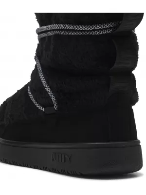 Дамски обувки PUMA SNOWBAE SUEDE WNS 40217501 ПУМА ЧЕРНО/ПЛОСКО ТЪМНО СИВО