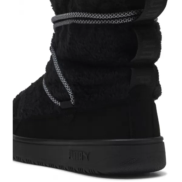  Дамски обувки PUMA SNOWBAE SUEDE WNS 40217501 ПУМА ЧЕРНО/ПЛОСКО ТЪМНО СИВО 