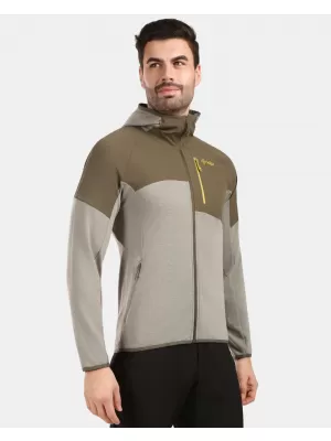 Мъжки поларен суичър KILPI NASHVILLE-M 1M0201KI ЗЕЛЕНО