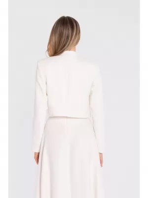 Дамско яке STYLOVE S429 СМЕТАНА