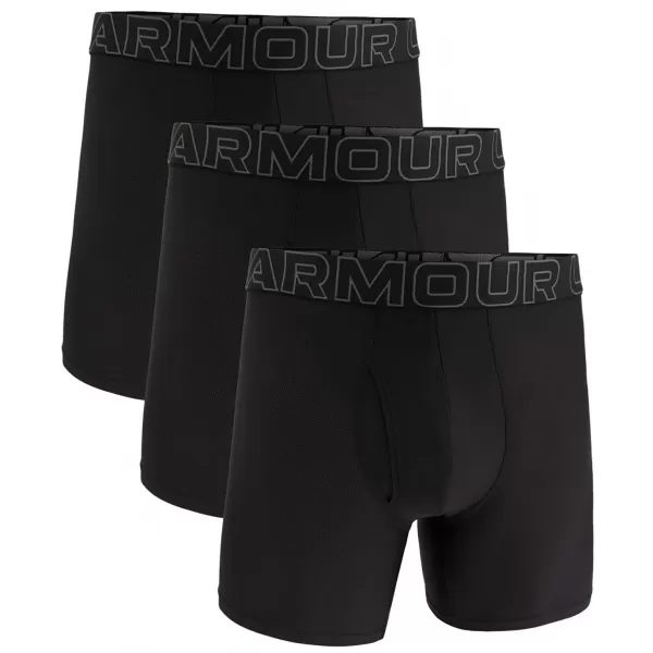  Мъжки боксерки UNDER ARMOUR M UA PERF TECH MESH 6IN 1383884-001 ЧЕРЕН 
