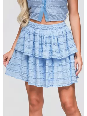 Дамска пола OMBRE OW-GL-E0014 СИНЬО