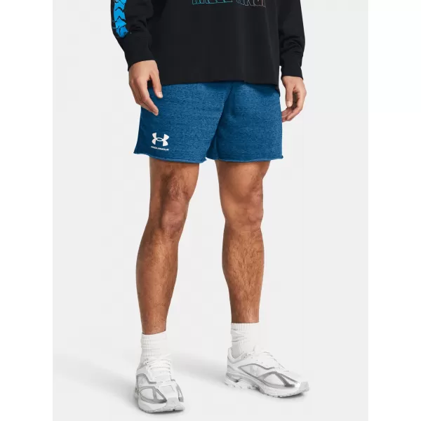  Мъжки шорти UNDER ARMOUR RIVAL TERRY 6IN SHORT 1382427-406 СИНЬО 