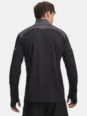 Мъжка тениска UNDER ARMOUR TECH UTILITY 1/4 ZIP 6004963-002 ЧЕРЕН