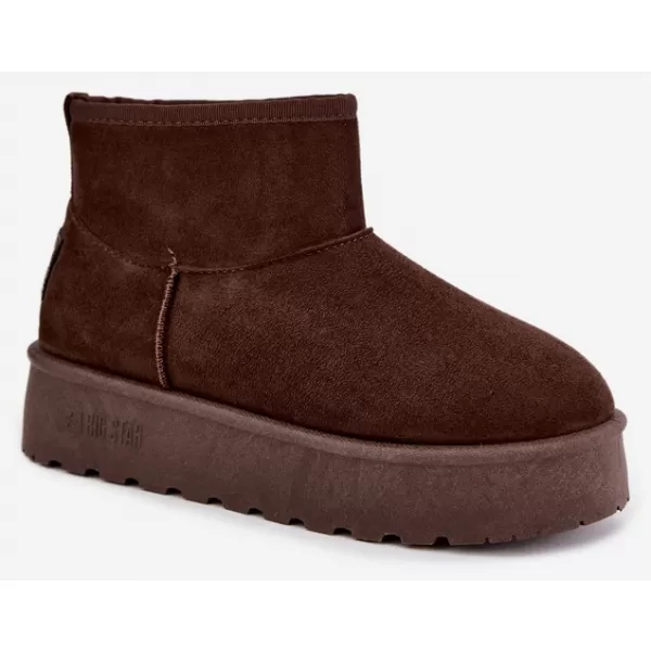  Дамски обувки BIG STAR SHOES UU274223 КАФЯВИ/БЕЖОВИ СЕНКИ 