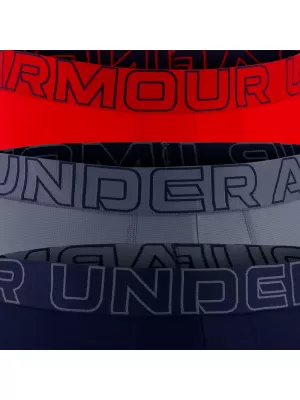 Мъжки боксерки UNDER ARMOUR UA PERFORMANCE TECH MESH - SOLID 6 -3PK 1383884-600 ЧЕРВЕНО