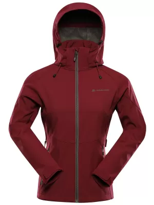 Дамско софтшел яке ALPINE PRO HOORA 2 РОДОДЕНДРОН