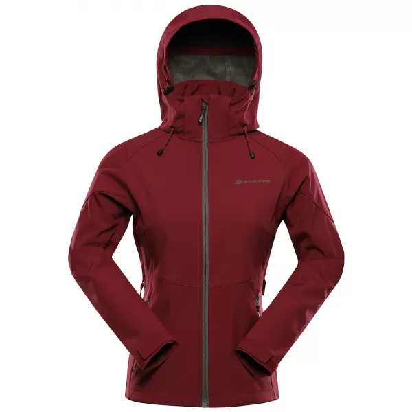  Дамско софтшел яке ALPINE PRO HOORA 2 РОДОДЕНДРОН 