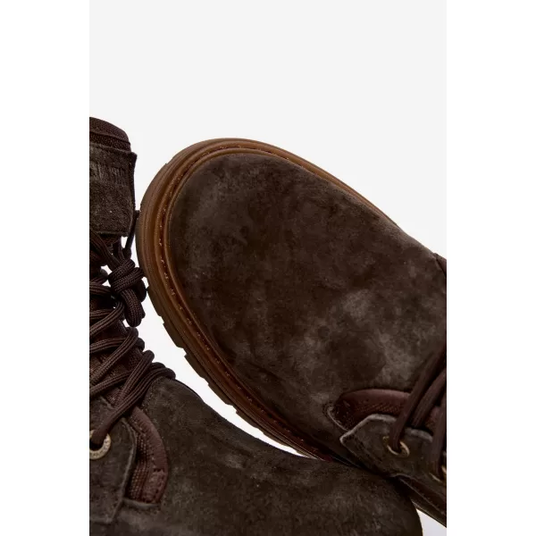  Мъжки обувки BIG STAR SHOES UU174254 КАФЯВИ/БЕЖОВИ СЕНКИ 