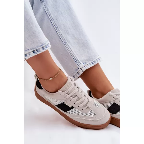  Дамски кецове BIG STAR SHOES TT274758 СИВО 