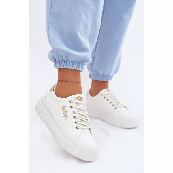  Дамски кецове LEE COOPER LCW-26-44-4478 БЯЛО 