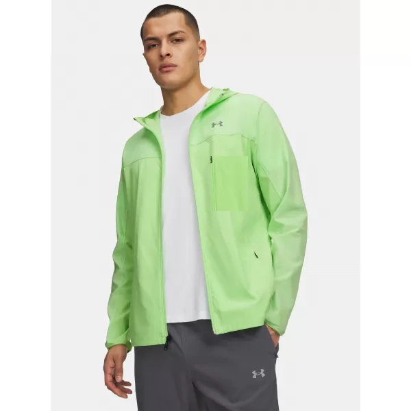 Мъжко яке UNDER ARMOUR VELOCITI PRO STORM JACKET 6005897-712 ЗЕЛЕНО 