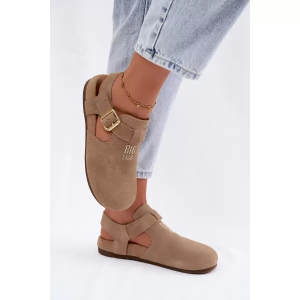  Дамски сандали BIG STAR SHOES TT274542 БЕЖОВО 
