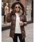Дамско яке DSTREET TY5757 КАФЯВО
