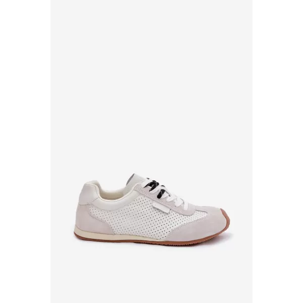  Дамски кецове BIG STAR SHOES TT274555 БЯЛО 