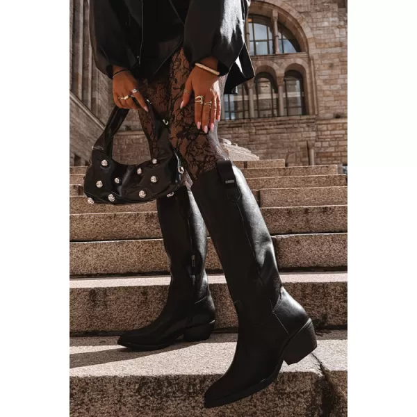  Дамски боти BIG STAR SHOES UU274521 ЧЕРЕН 